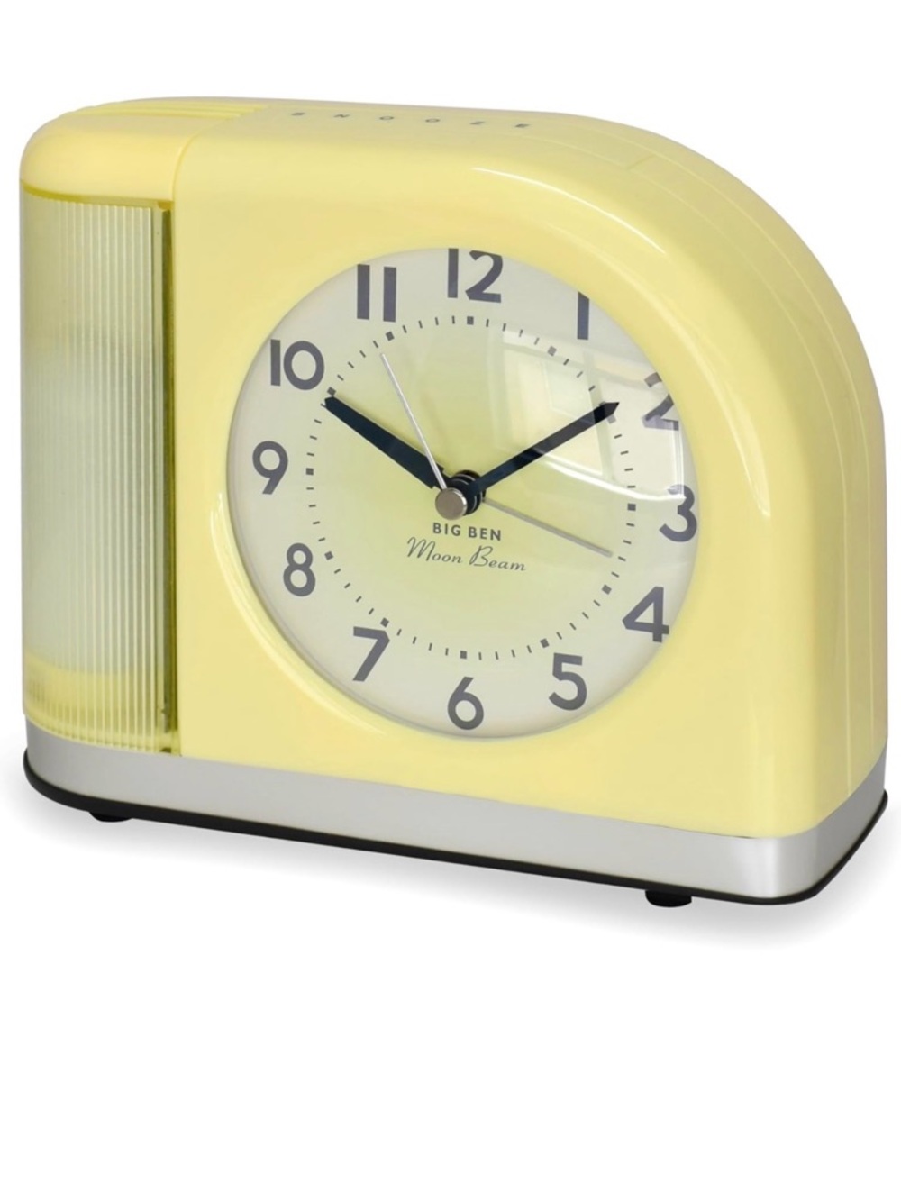 Big Ben Moon Beam Retro Yellow Table Clock